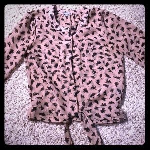 Cat blouse from Charlotte Russe